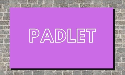 Padlet ideas for English class