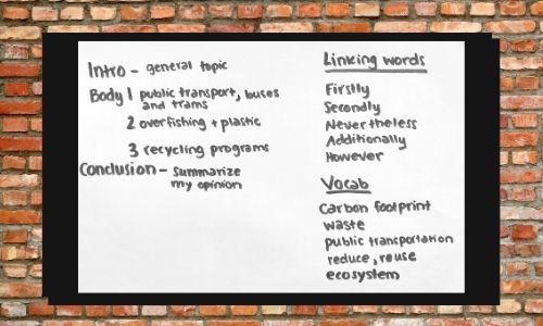 B2 First essay plan B2 First essay plan