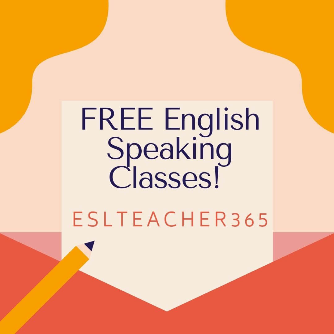 Free English speaking classes