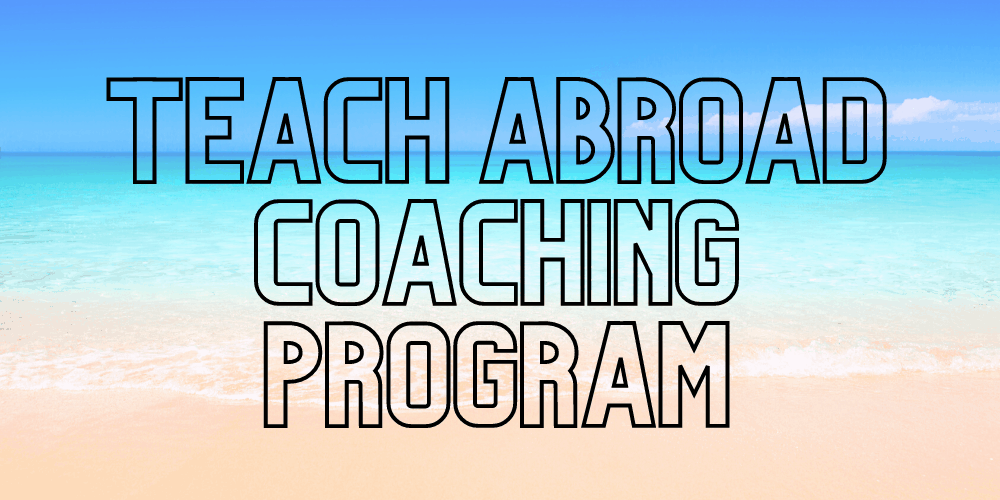 Teach Abroad Coaching Program